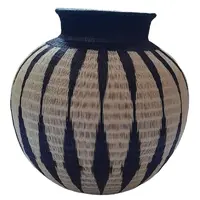 "Jarrón Werregue: Arte Ancestral de Protección"